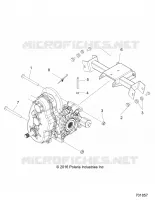 SYSTÃˆME DE TRANSMISSION, MAIN GEARCASE MOUNTING