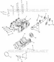 CARTERS MOTEUR 700 XC 0971766 (4941814181C006)