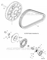 SYSTEME DE TRANSMISSION, SECONDARY CLUTCH