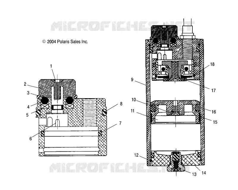 AMORTISSEUR COMPRESSION DAMPING RESERVOIR (EDGE) 