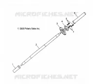 ROUES, REAR AXLE