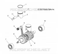 PISTON ET VILEBREQUIN (SPECIAL 08 BUILD)