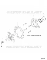 SUSPENSION AVANT CARRIER- Z19VDE99AD/BD/LD/AK/BK/AN/BN/L99AC/BC/M99AL/R99AK/BK/K99AD/AK/AN/BD/BK/BN (702255)