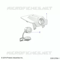 ELECTRICITE, BACKUP CAMERA T24AAFHD/GD (C0513756-1)