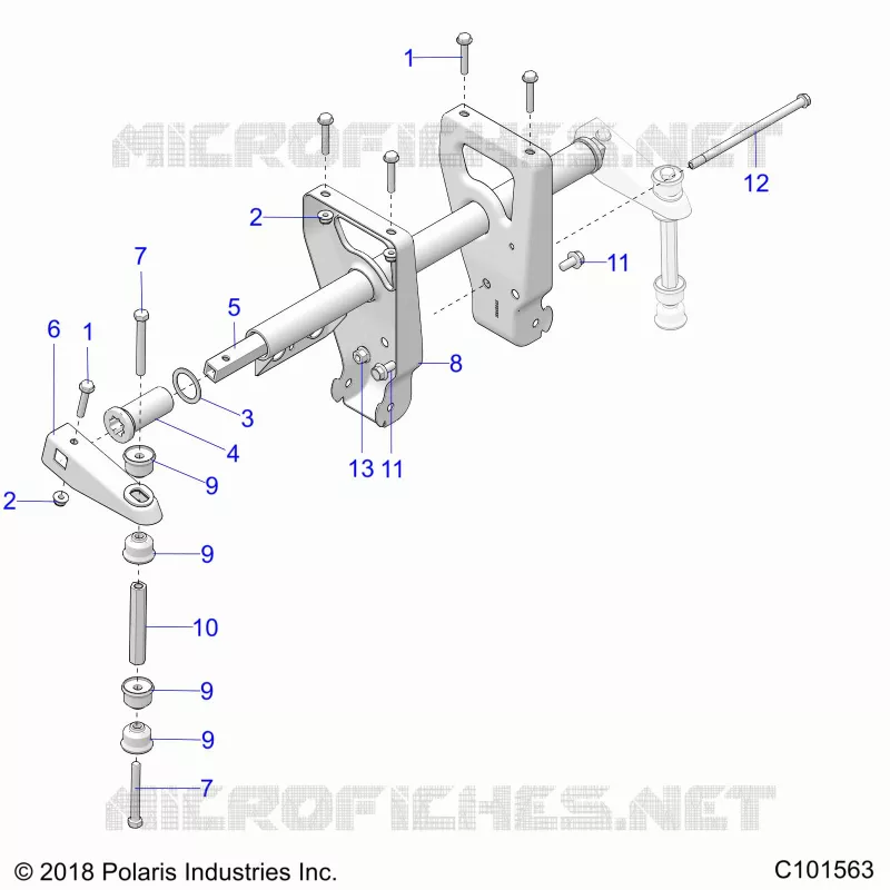 BARRE DE TORSION -A19SWS57C1/C2 (C101563)