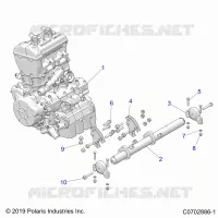 MOTEUR, MOUNTING & LONG BLOCK