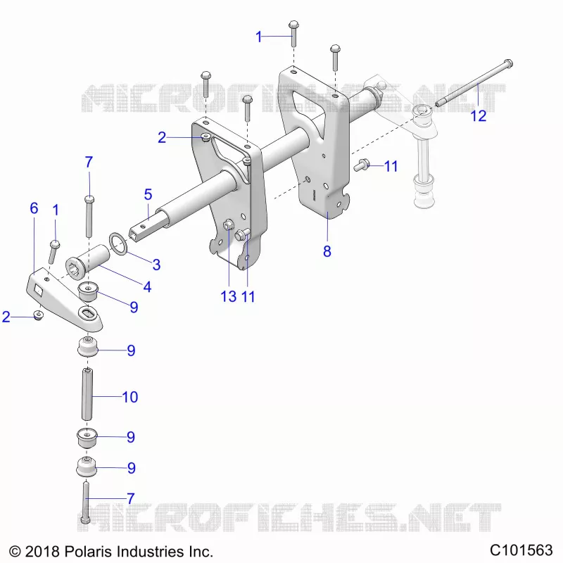 SUSPENSION, BARRE DE TORSION