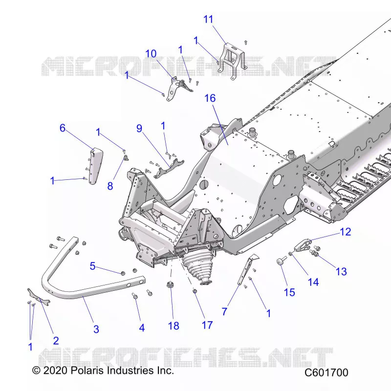 CHASSIS, FRONT ASM.