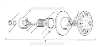 EMBRAYAGE DE TRANSMISSION LTR/STARTRAK (4914141414018A)