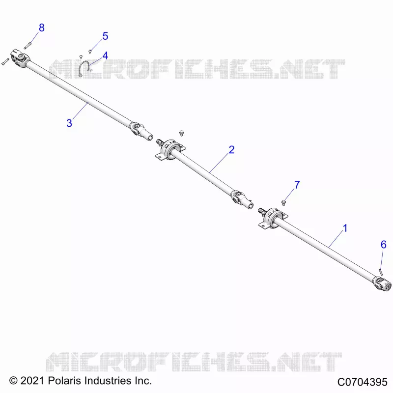 SYSTÃˆME DE TRANSMISSION, FRONT PROP SHAFT