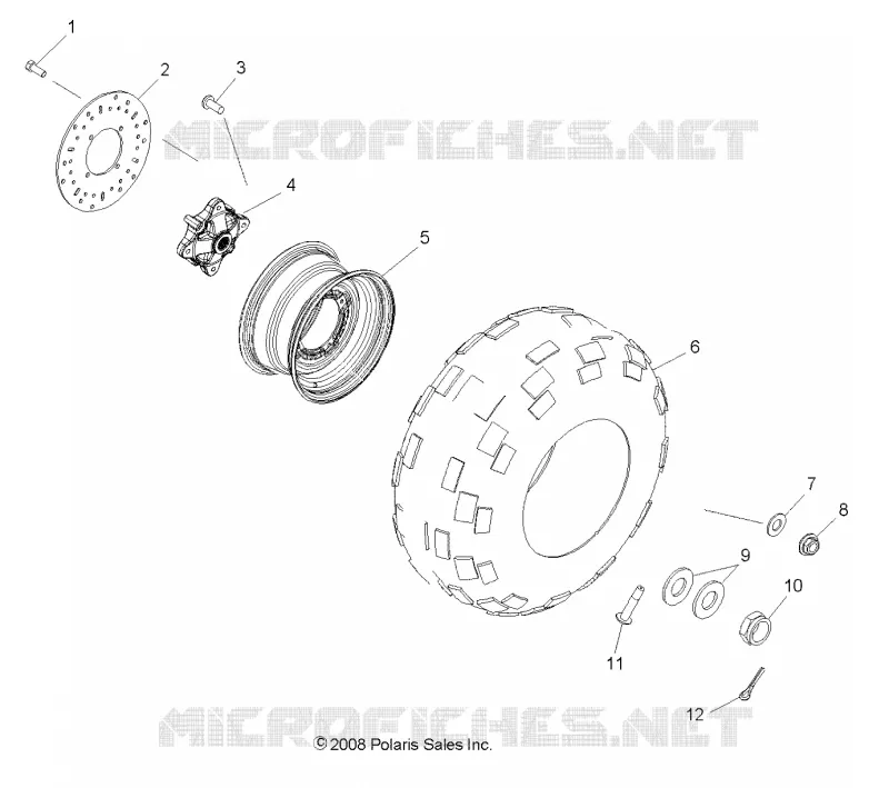 ROUES, REAR