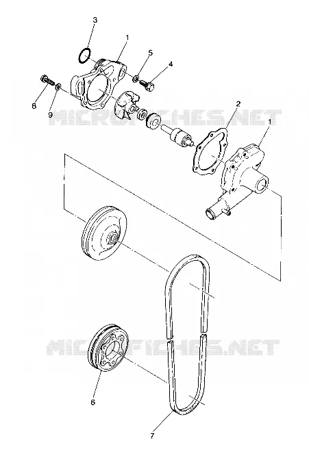 POMPE A EAU 500 and 500 Classic (4916791679028A)