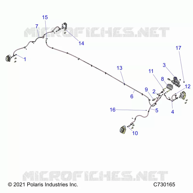 BRAKES, BRAKE LINES AND MAITRE CYLINDRE