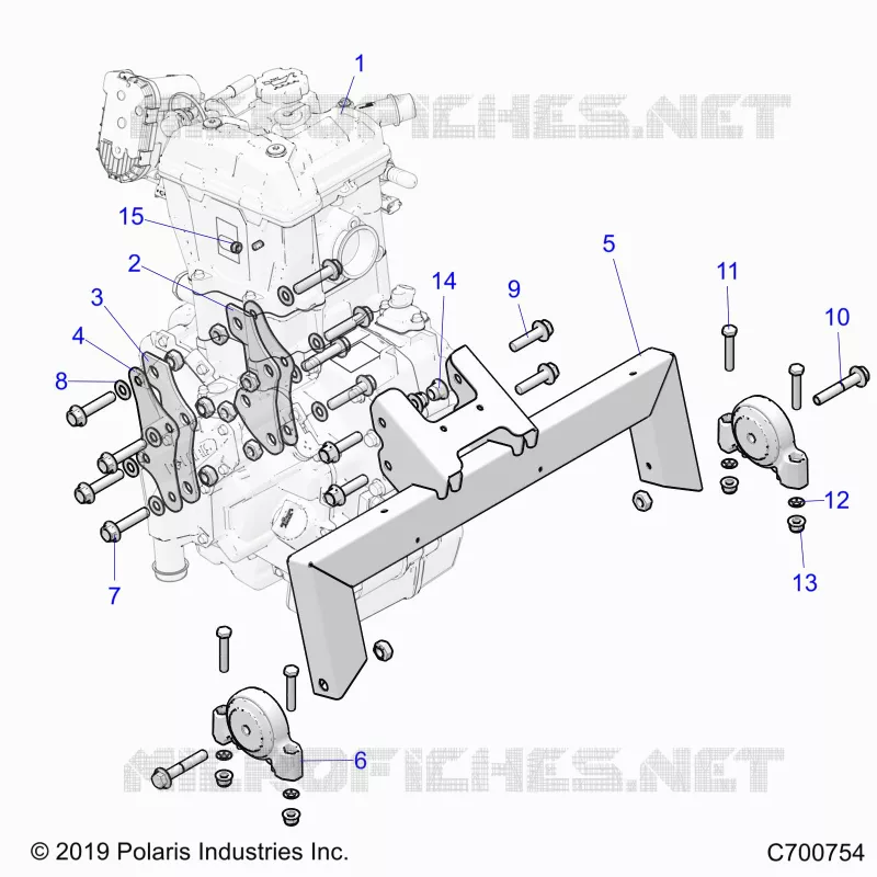 ENGINE, SUPPORT MOTEUR