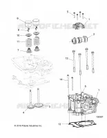 CYLINDRE HEAD, CAM AND VALVES