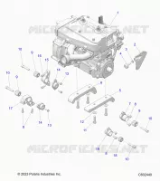 MOTEUR, MOUNTING & LONG BLOCK