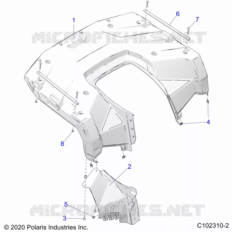 CARROSSERIE ARRIERE CAB