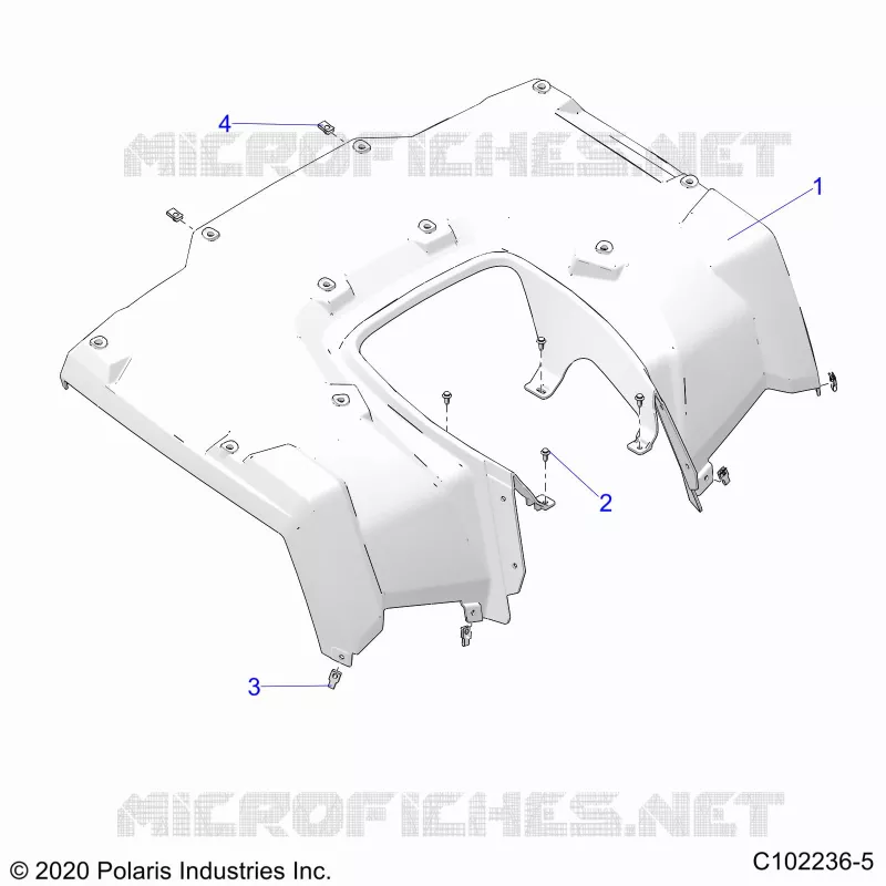 CARROSSERIE ARRIERE CAB