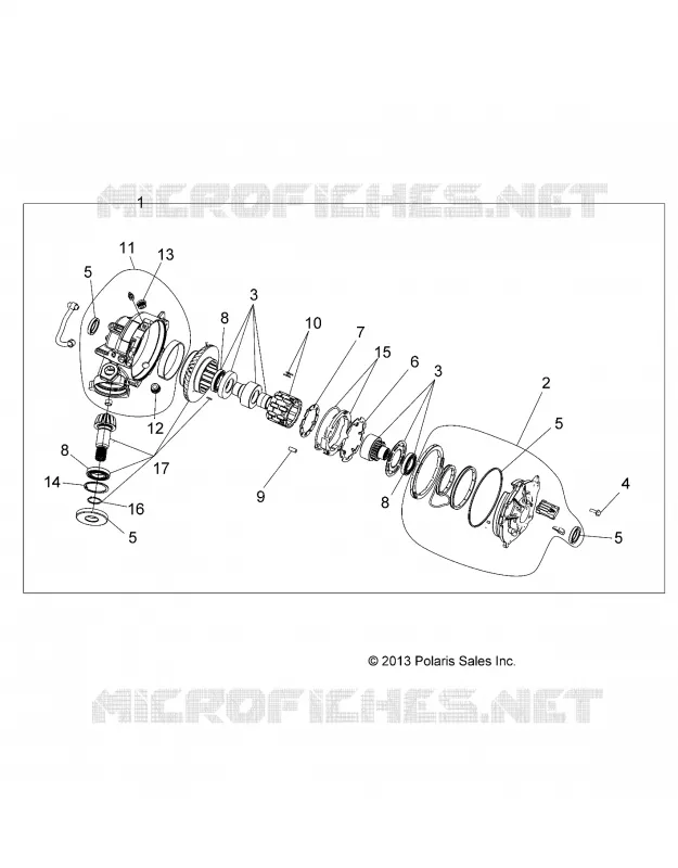 SYSTÈME DE TRANSMISSION, FRONT PONT