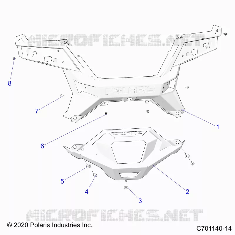 CARROSSERIE ARRIERE BUMPER