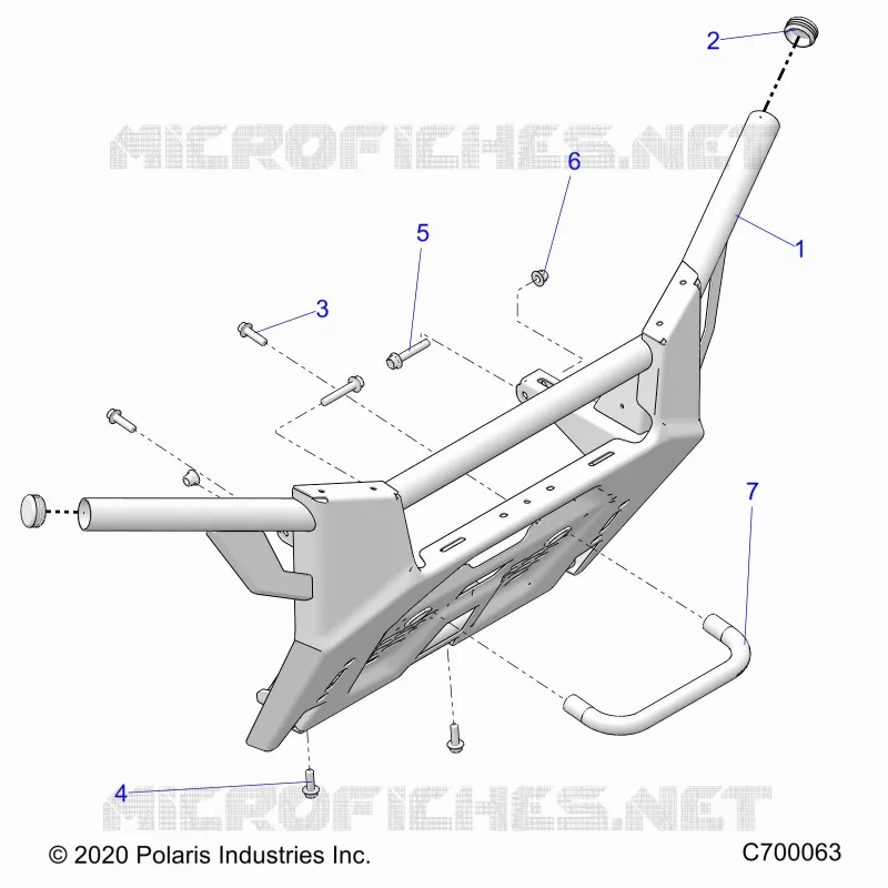 PARE CHOCS AVANT -R23TAE99AD/AP/BD/BP (C700063)