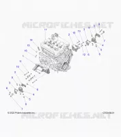 MOTEUR, MOUNTING & LONG BLOCK