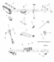BOUTONS, SENSORS, ECU AND CONTROL MODULES