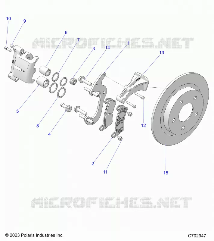 BRAKES, ETRIER DE FREIN ARRIERE
