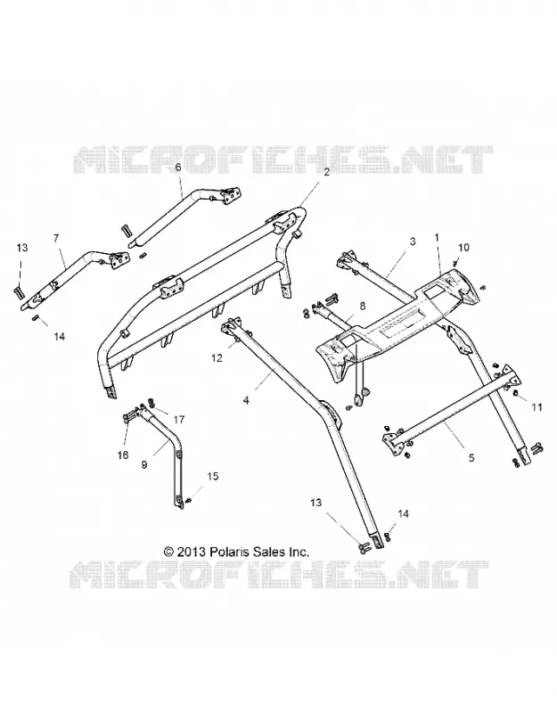 CHASSIS, CAB CADRE