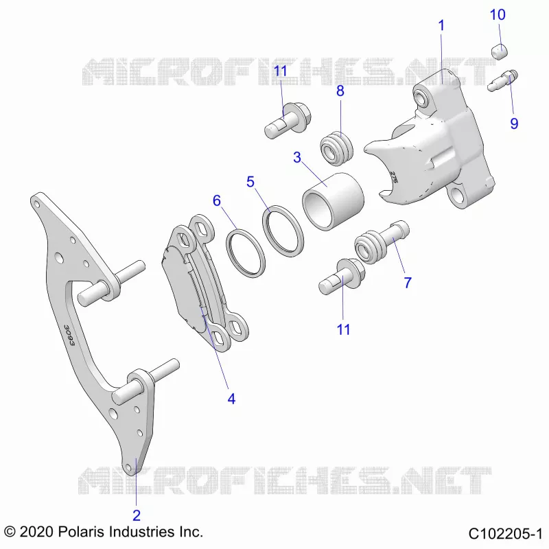 FREIN AVANT CALIPER