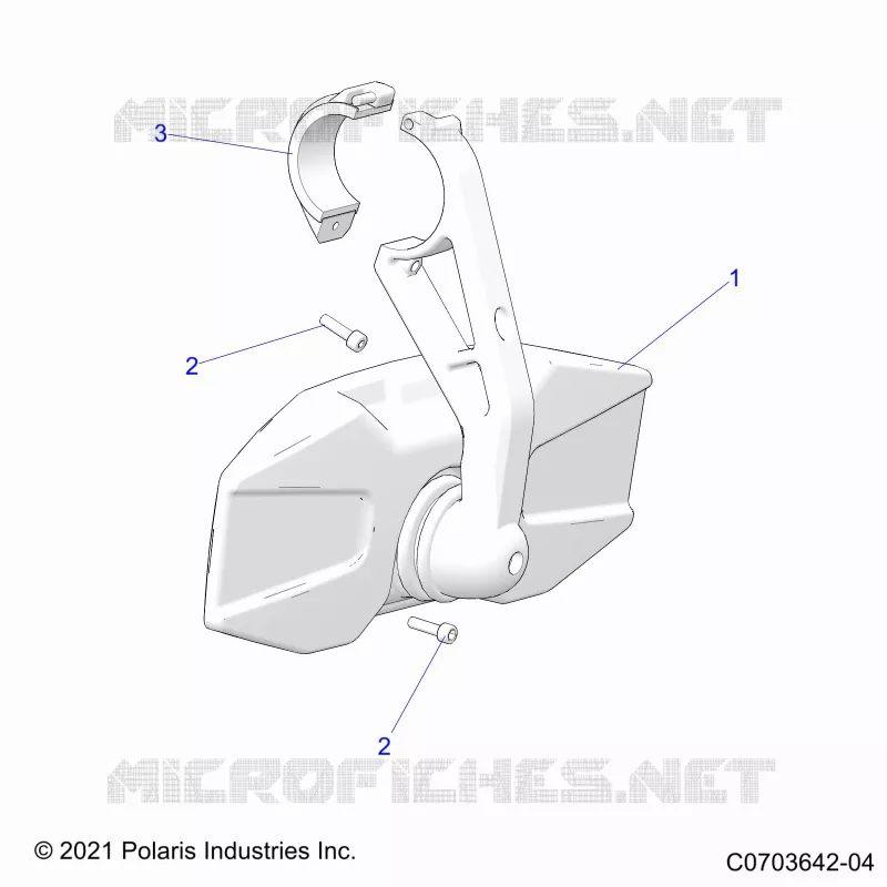 ACCESSORY, RETROVISEUR- Z22NAS99CZ (C0703642-04)