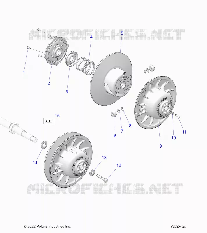 SYSTÃˆME DE TRANSMISSION, CLUTCH, SECONDARY