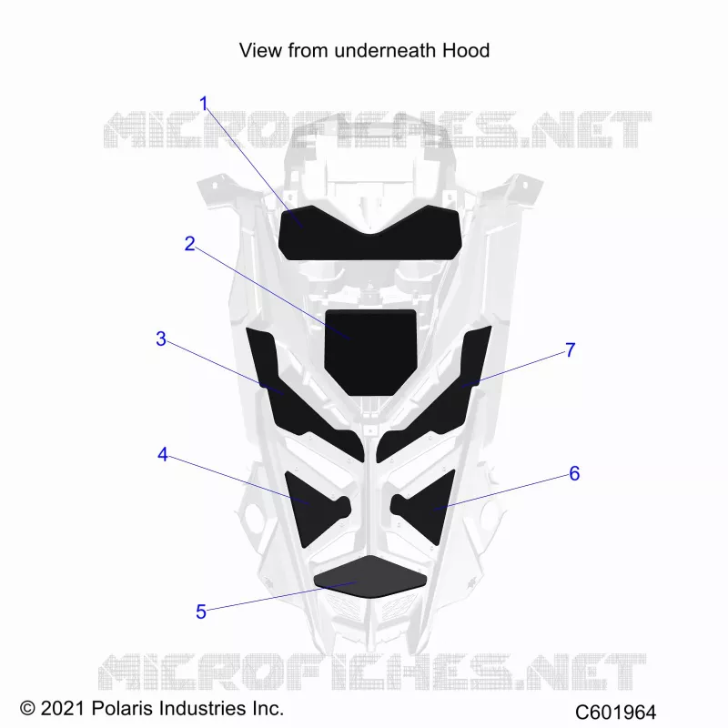 CAPOT FOAM/SEAL