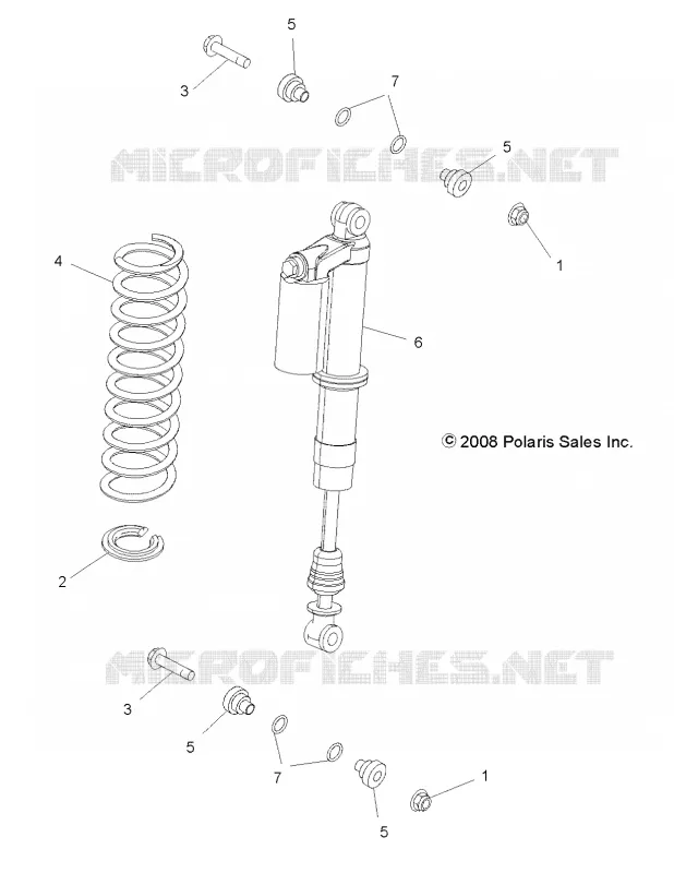 SUSPENSION ARRIERE SUPPORT AMORTISSEUR 