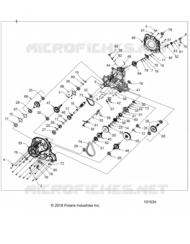 SYSTÃˆME DE TRANSMISSION, MAIN GEARCASE