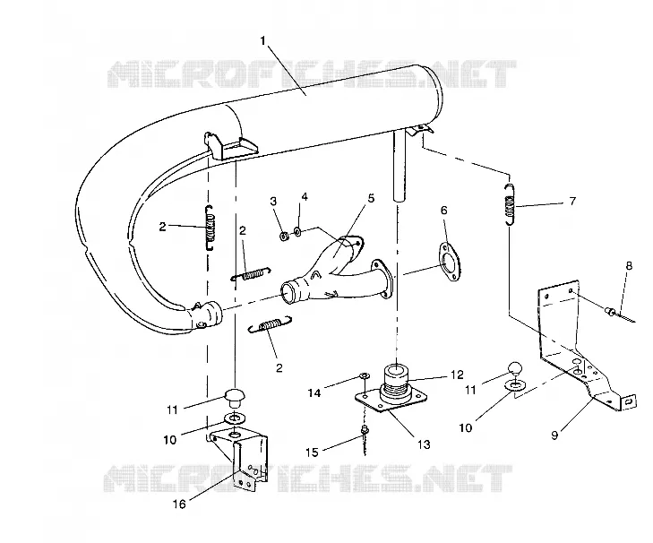 ECHAPPEMENT 440 / 0930760 and 440 SKS / 0930560 (4922932293026A)