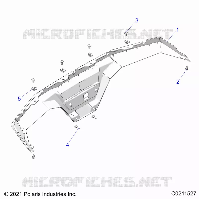 CARROSSERIE ARRIERE BUMPER