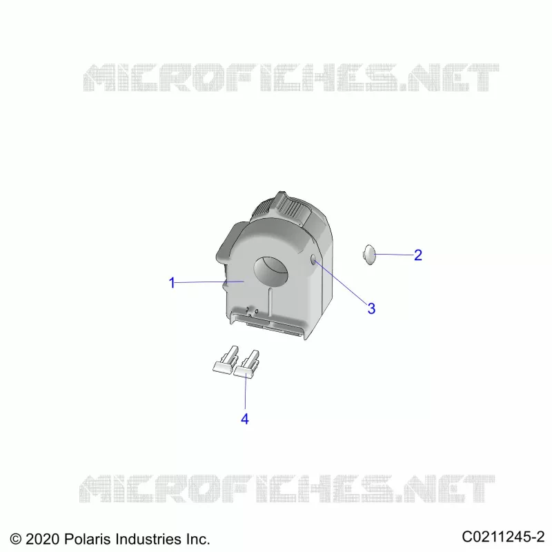 DIRECTION, CONTROLS, LEFT HAND CONTROLS- A21SXM95AG/CAG (C0211245-2)