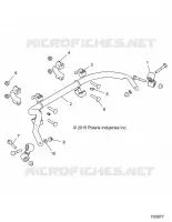 SUSPENSION, STABILISATEUR BRAS ARRIERE