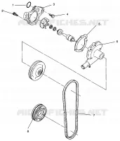 POMPE A EAU CLASSIC TOURING 0963365 and EUROPEAN CLASSIC TOURING E963365 (4933623362C010)