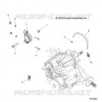 DRIVE TRAIN, MAIN SUPPORT PONT