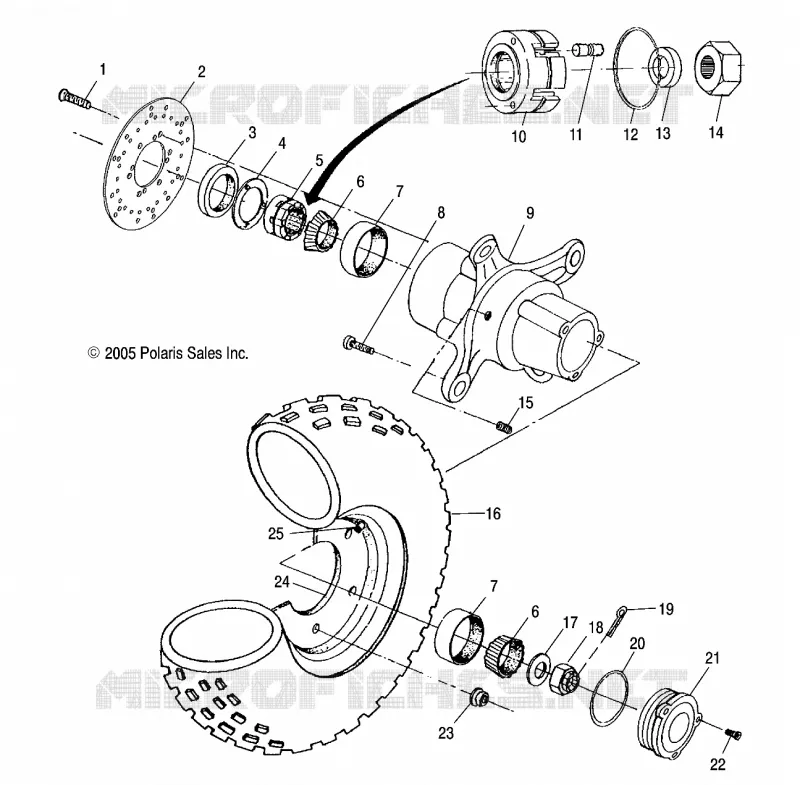 ROUE AVANT