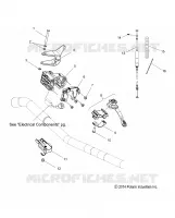 MOTEUR, ACCELERATEUR CONTROL ASM.