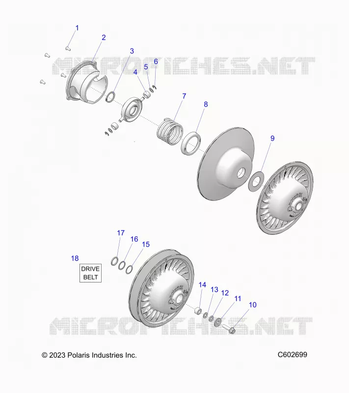 SYSTÃˆME DE TRANSMISSION, CLUTCH, SECONDARY
