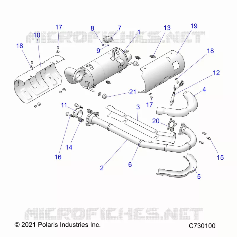 ENGINE, ECHAPPEMENT