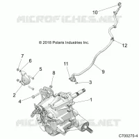 SYSTÃˆME DE TRANSMISSION, MAIN GEARCASE MOUNTING