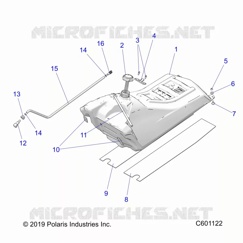 SYSTÃˆME D'ALIMENTATION, FUEL TANK ASM.