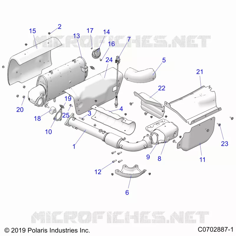 ENGINE, ECHAPPEMENT