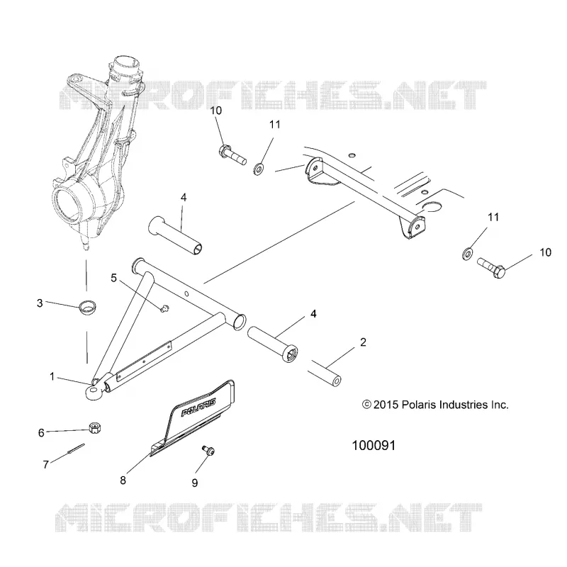 SUSPENSION, A-ARM AND SUPPORT MOUNTING
