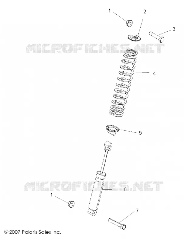 SUSPENSION AVANT AMORTISSEUR